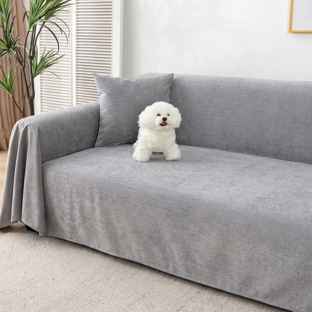 Jeté de canapé avec un animal