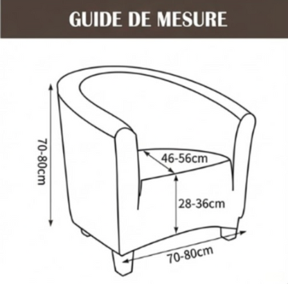 Housse pour fauteuil IKEA TULLSTA - MaisonHousse