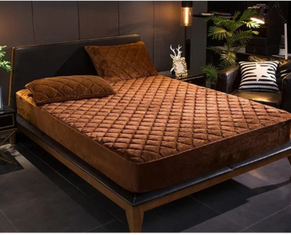 Housse de matelas matelassée Blanc 140x200x30cm - MaisonHousse