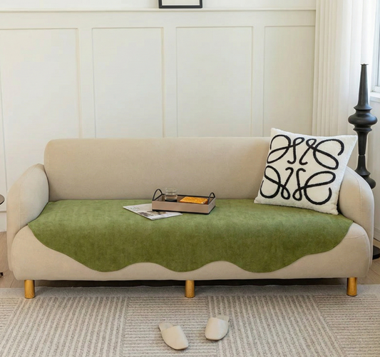 Protège canapé Jacquard élégante salon - MaisonHousse