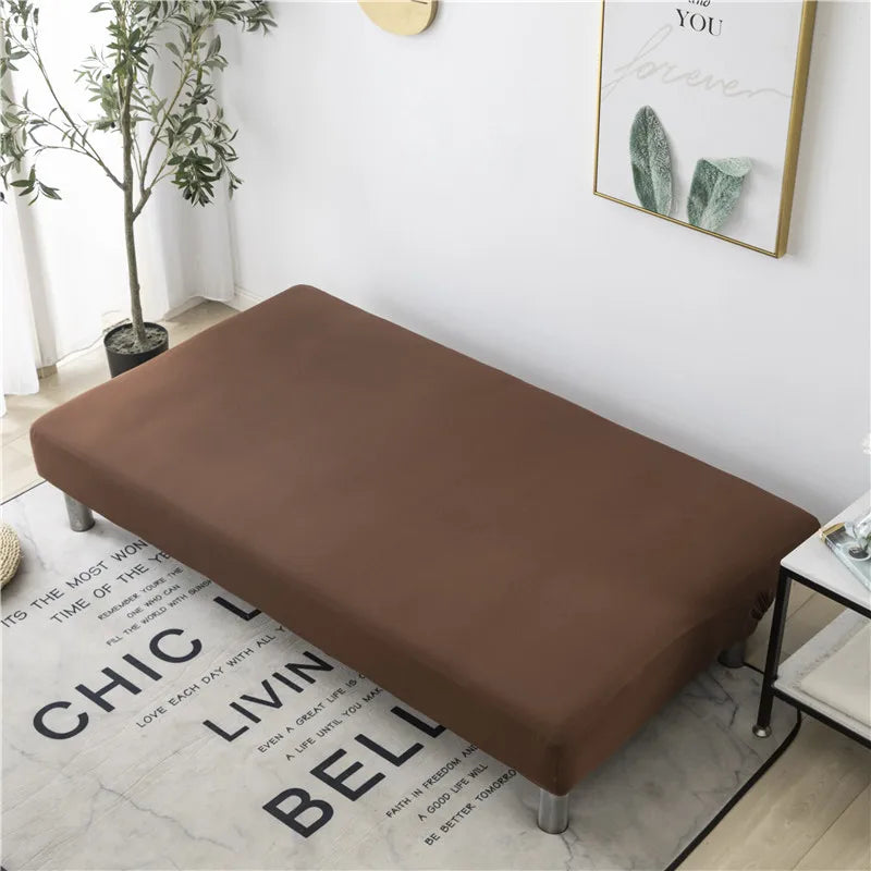 Housse de Clic-Clac Extensible Sans Accoudoirs – Protection Intégrale pour Canapé-Lit | Ajustement Parfait & Entretien Facile