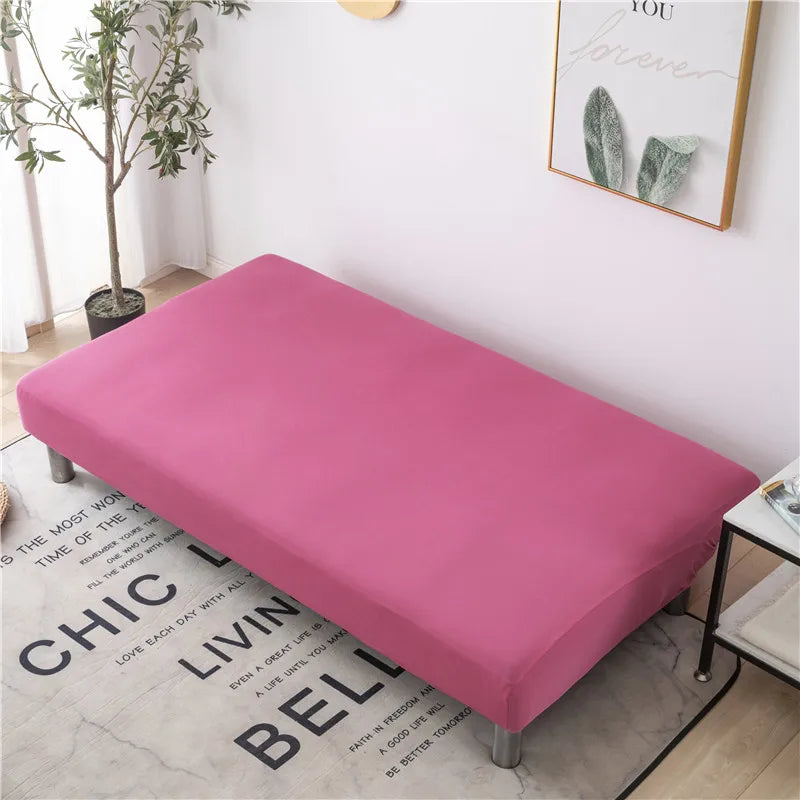 Housse de Clic-Clac Extensible Sans Accoudoirs – Protection Intégrale pour Canapé-Lit | Ajustement Parfait & Entretien Facile