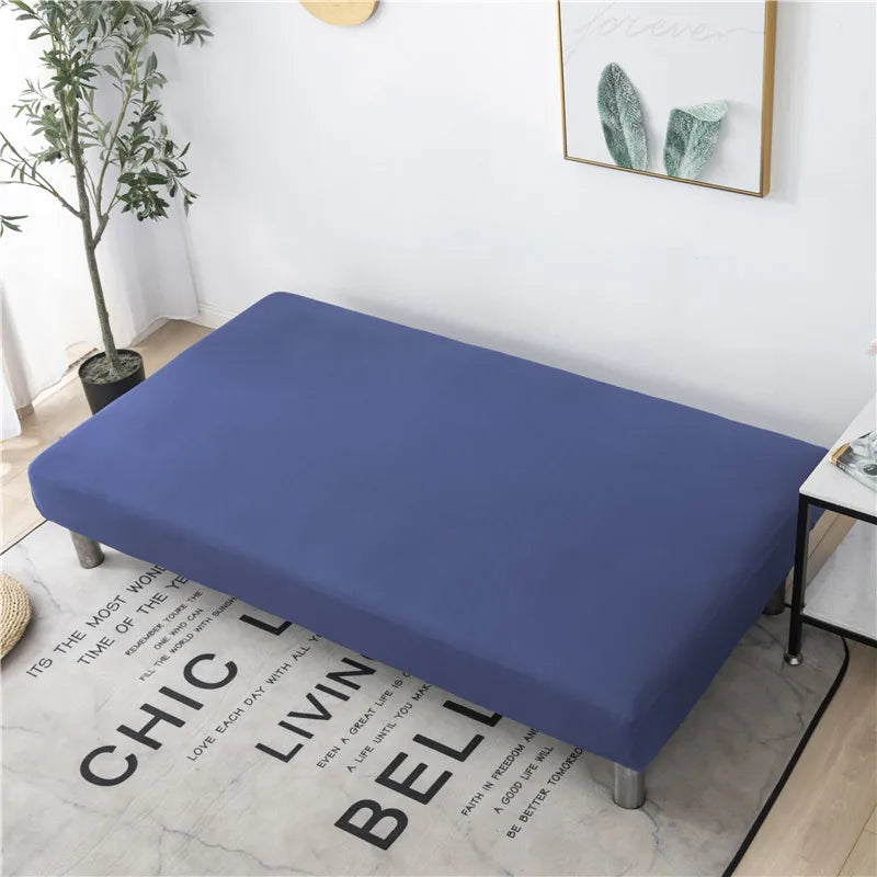 Housse de Clic-Clac Extensible Sans Accoudoirs – Protection Intégrale pour Canapé-Lit | Ajustement Parfait & Entretien Facile