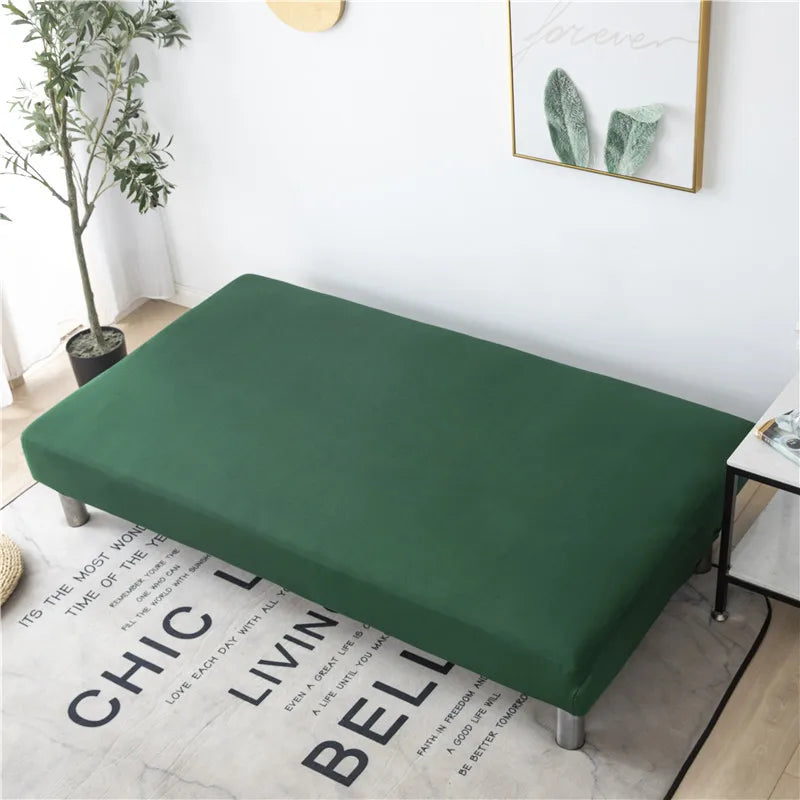 Housse de Clic-Clac Extensible Sans Accoudoirs – Protection Intégrale pour Canapé-Lit | Ajustement Parfait & Entretien Facile