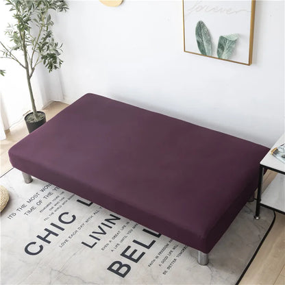 Housse de Clic-Clac Extensible Sans Accoudoirs – Protection Intégrale pour Canapé-Lit | Ajustement Parfait & Entretien Facile
