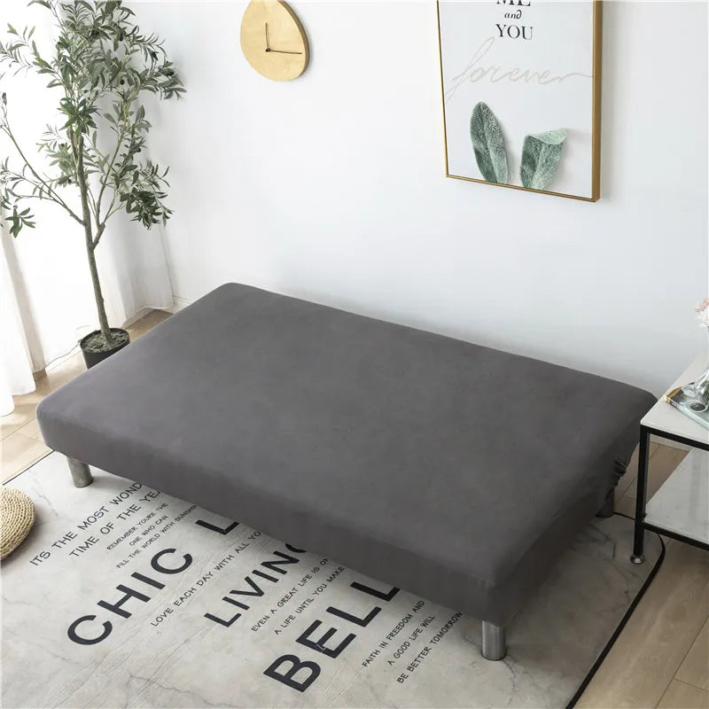Housse de Clic-Clac Extensible Sans Accoudoirs – Protection Intégrale pour Canapé-Lit | Ajustement Parfait & Entretien Facile