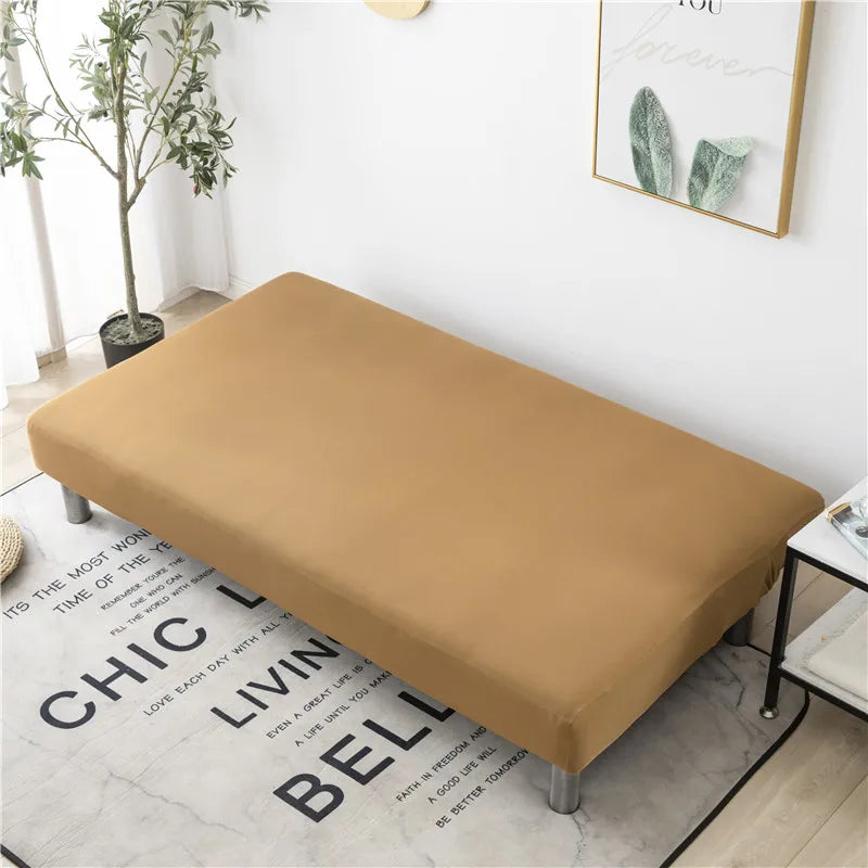 Housse de Clic-Clac Extensible Sans Accoudoirs – Protection Intégrale pour Canapé-Lit | Ajustement Parfait & Entretien Facile