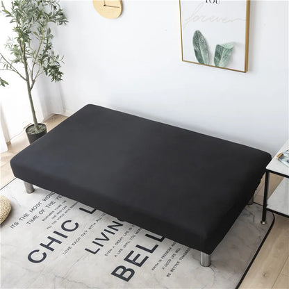 Housse de Clic-Clac Extensible Sans Accoudoirs – Protection Intégrale pour Canapé-Lit | Ajustement Parfait & Entretien Facile