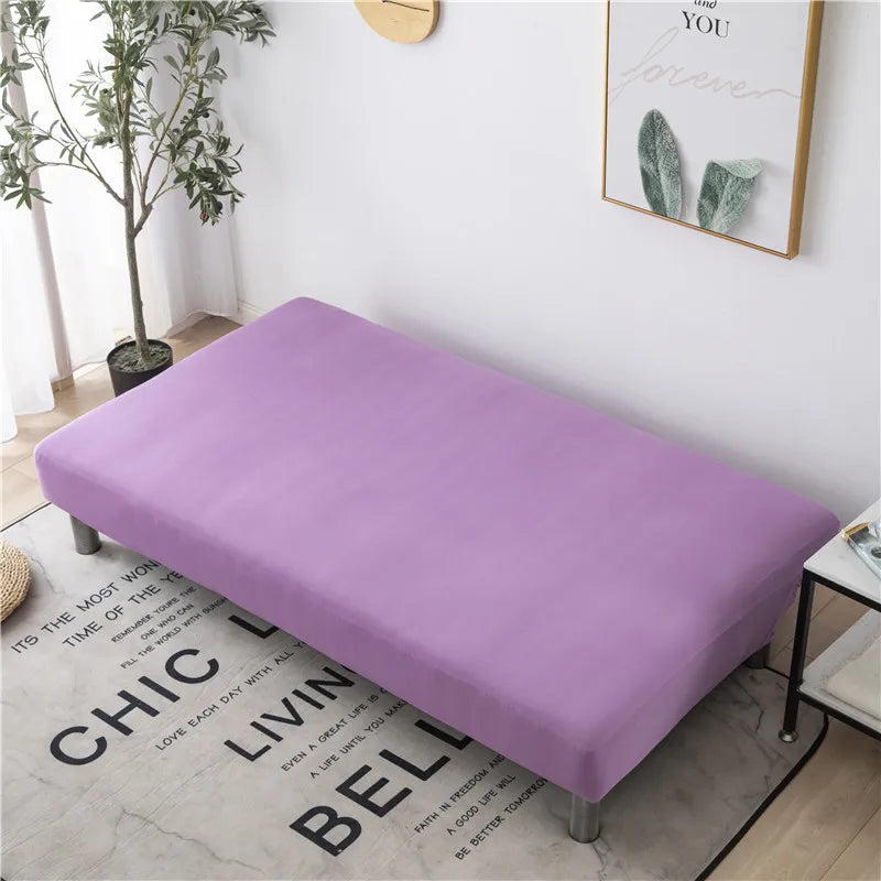 Housse de Clic-Clac Extensible Sans Accoudoirs – Protection Intégrale pour Canapé-Lit | Ajustement Parfait & Entretien Facile