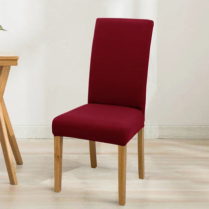 Housse de chaise élastique unie - vue 21