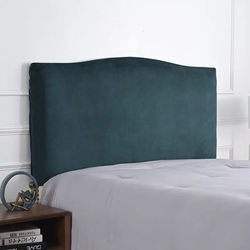 Housse de tête de lit velours élastique - vue 6