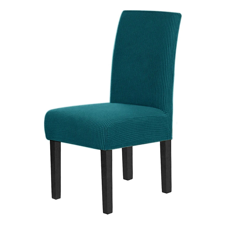 Housse de chaise Parsons jacquard carreaux - vue 9