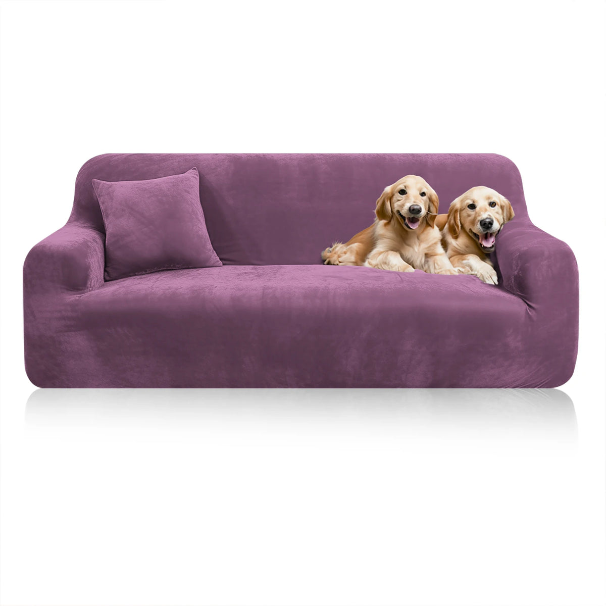Housse de canapé velours anti-dérapante - vue 15