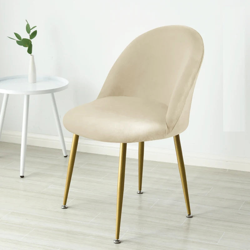 Housse de chaise Mauricette Maison du Monde Marron - MaisonHousse