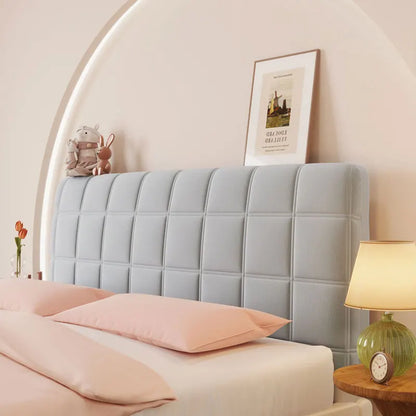 Housse de tête de lit velours extensible - vue 18