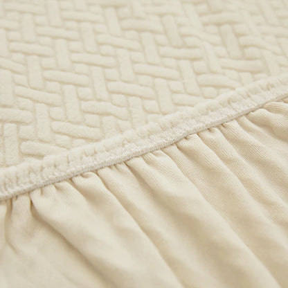 Housse de canapé jacquard extensible 1 à 5 places - vue 5