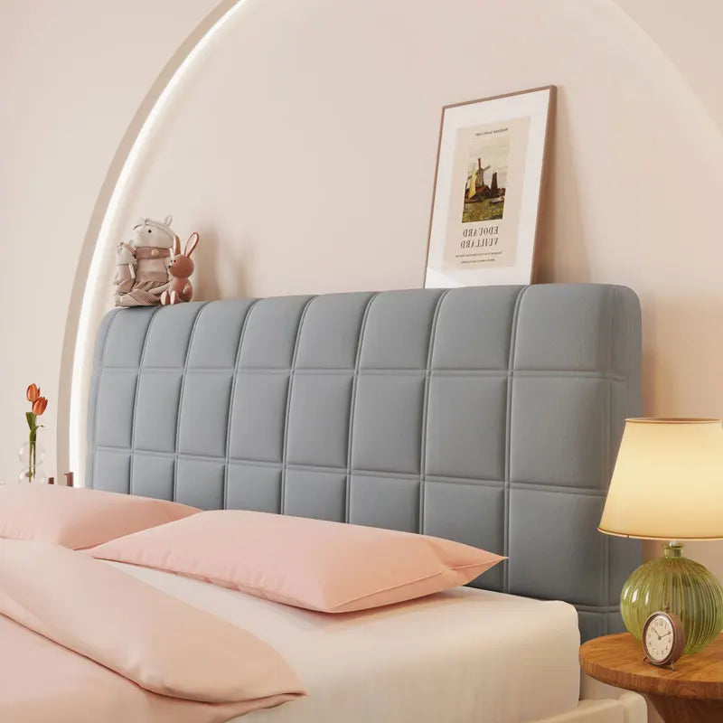 Housse de tête de lit velours extensible - vue 19