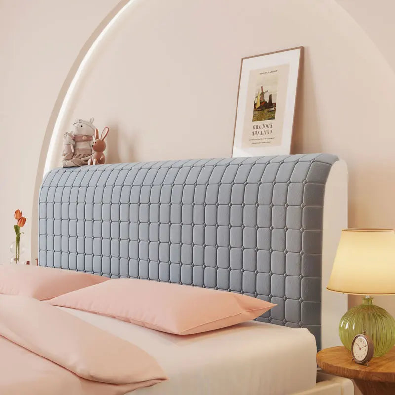 Housse de tête de lit velours extensible - vue 20