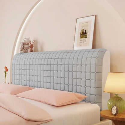 Housse de tête de lit velours extensible - vue 15
