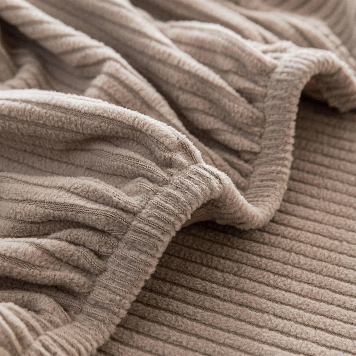 Housse de coussin de canapé jacquard rayé - vue 3
