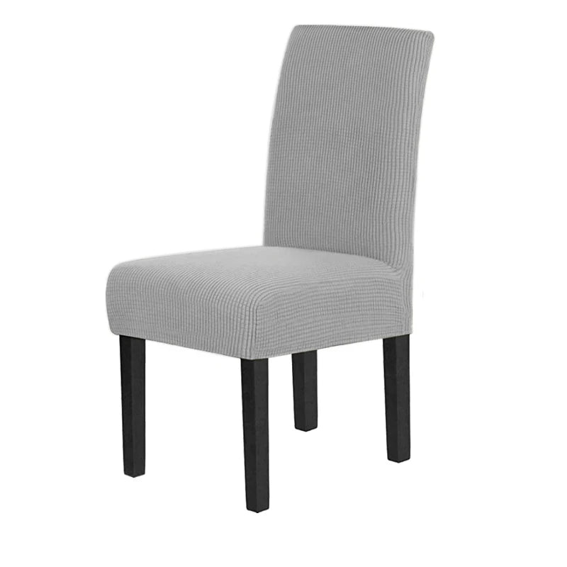 Housse de chaise Parsons jacquard carreaux - vue 15