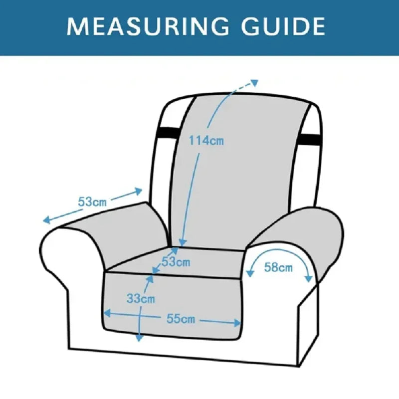 Housse de fauteuil relax anti-dérapante - vue 2