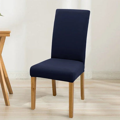 Housse de chaise élastique unie - vue 20