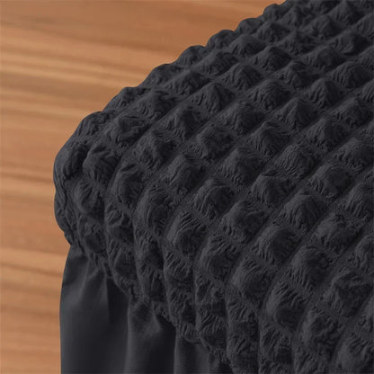 Housse de chaise imperméable Marron 1 - MaisonHousse