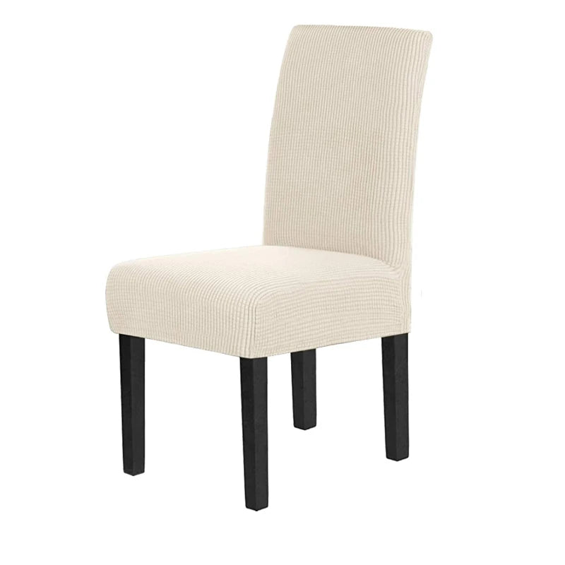 Housse de chaise Parsons jacquard carreaux - vue 18