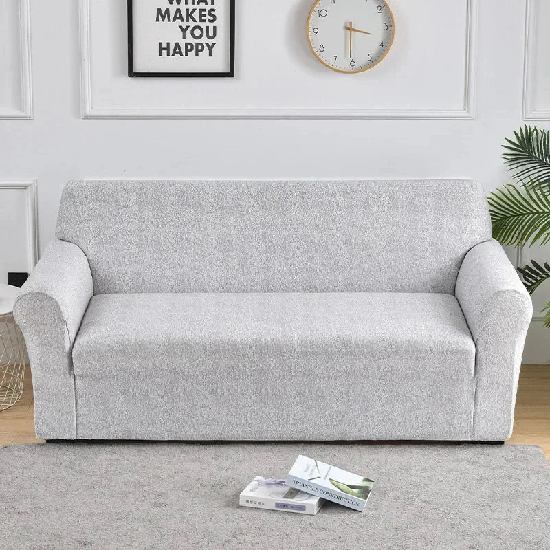 Housse de canapé extensible à motifs Carreau rose 2 place(145-185cm) - MaisonHousse