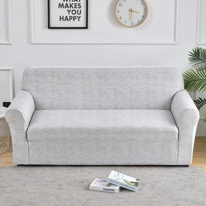 Housse de canapé extensible à motifs Carreau rose 2 place(145-185cm) - MaisonHousse