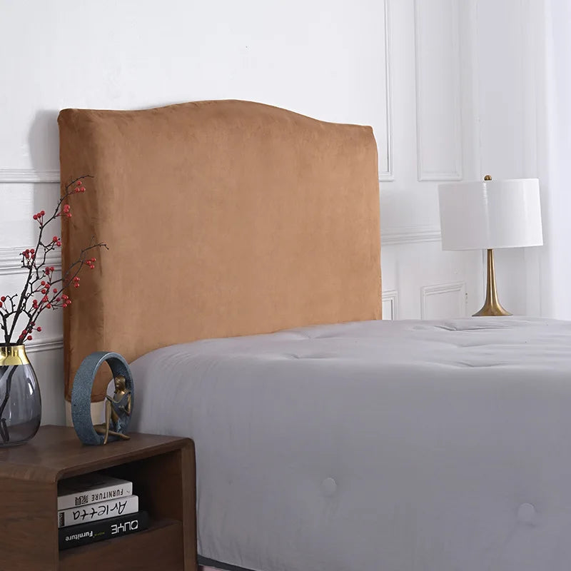Housse de tête de lit velours élastique - vue 3