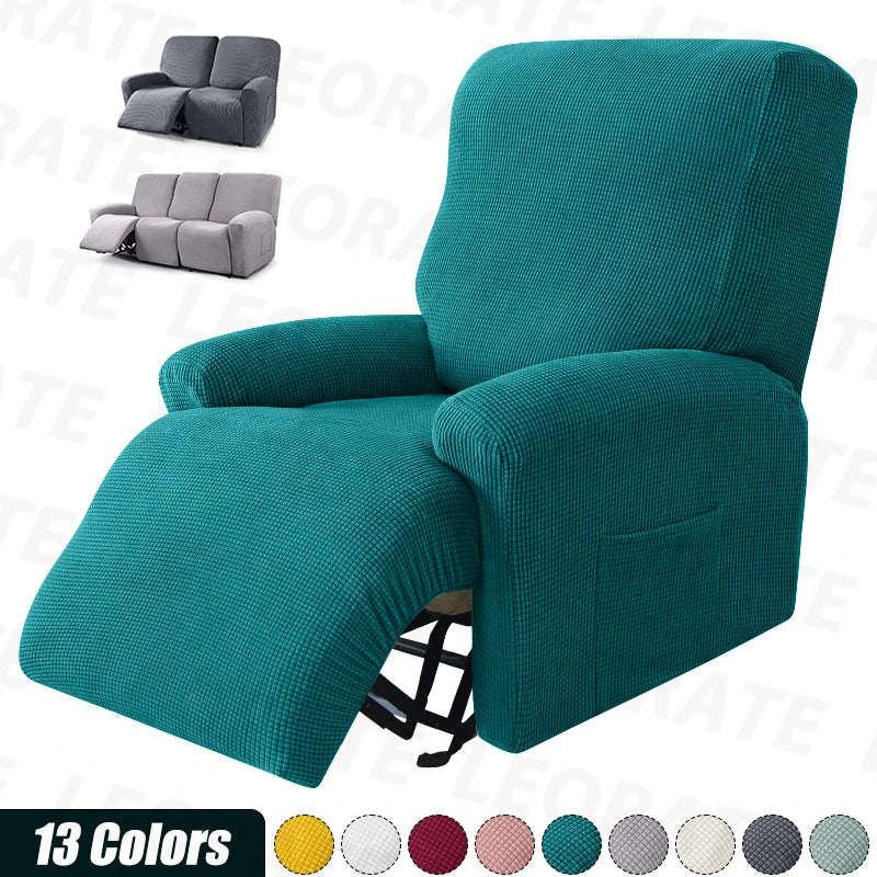 Housse de fauteuil extensible jacquard - vue 1