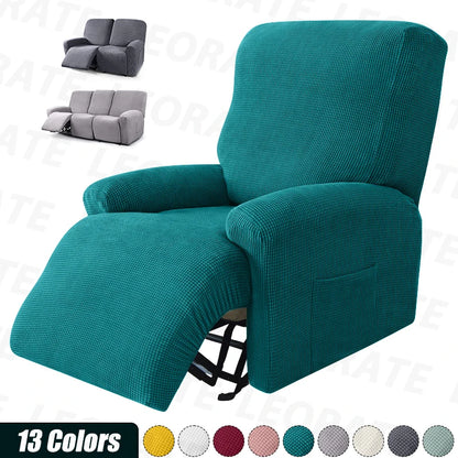 Housse de fauteuil extensible jacquard - vue 1