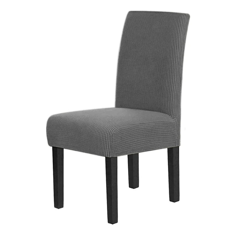 Housse de chaise Parsons jacquard carreaux - vue 12