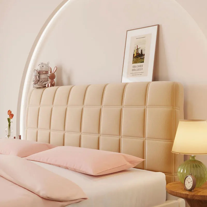 Housse de tête de lit velours extensible - vue 11
