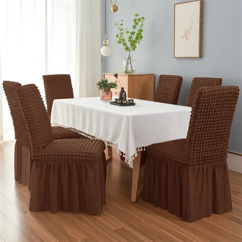 Housse de chaise imperméable Beige 1 - MaisonHousse