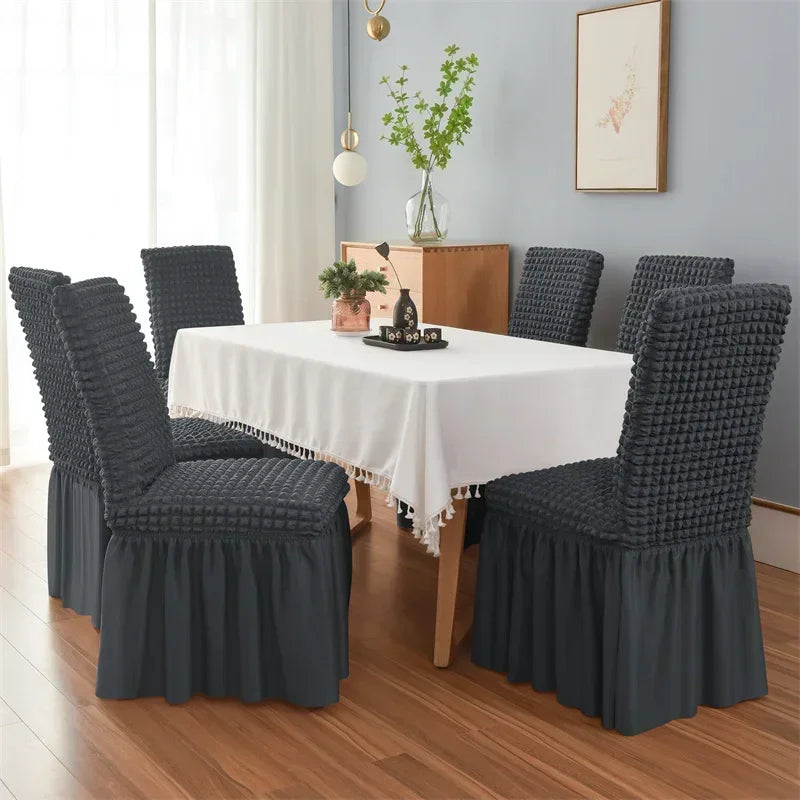 Housse de chaise imperméable Noir 2 - MaisonHousse