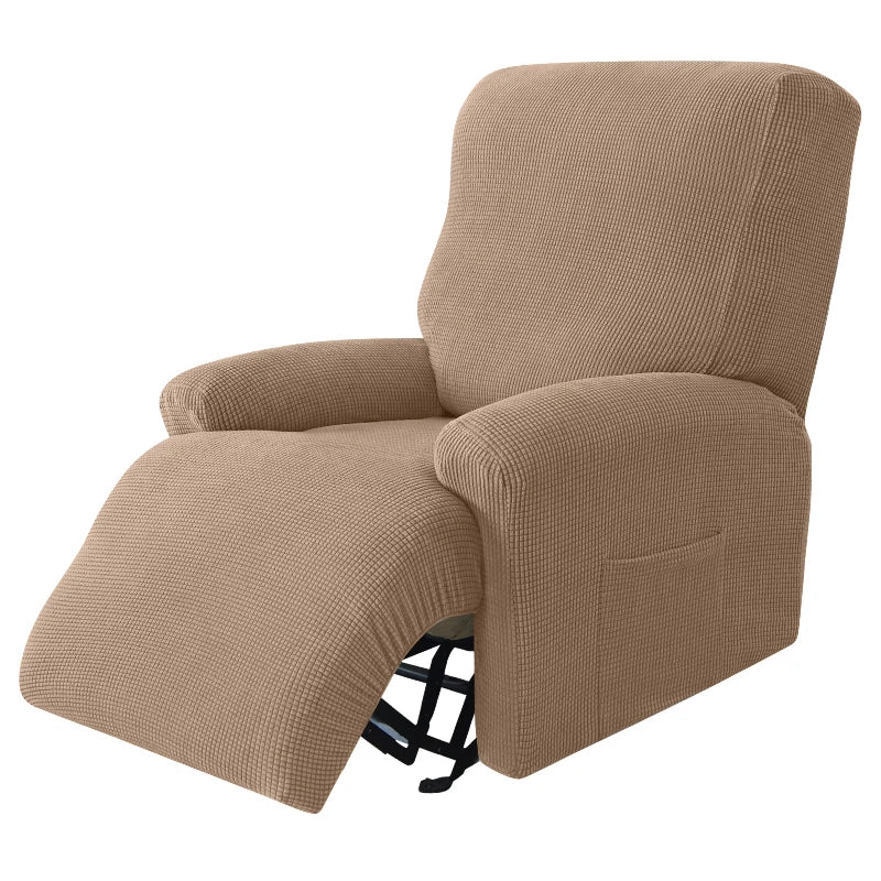 Housse de fauteuil extensible jacquard - vue 19