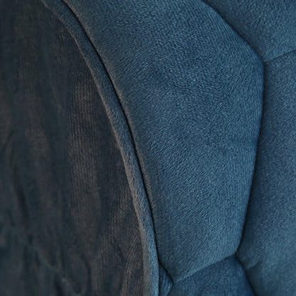 Housse de tête de lit matelassée velours Vert 190 x 68cm - MaisonHousse