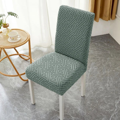 Housse de chaise jacquard anti-taches - vue 12