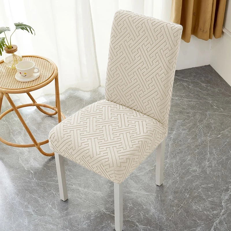 Housse de chaise jacquard anti-taches - vue 13