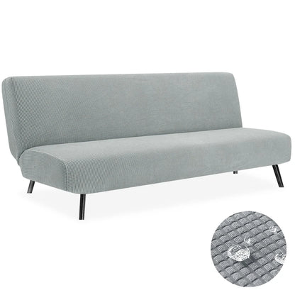 Housse de Clic-Clac Imperméable Jacquard – Extensible Sans Accoudoirs | Protection Canapé-Lit Étanche