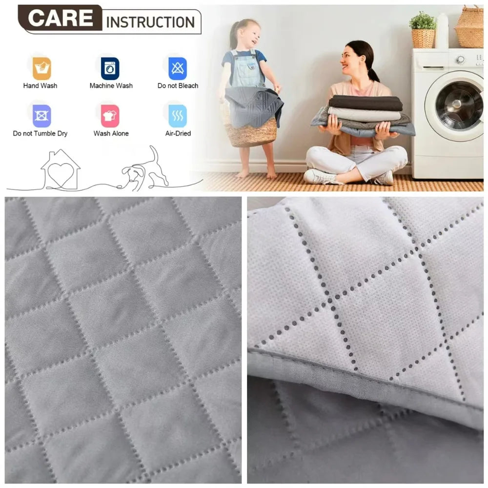 Housse de fauteuil relax anti-dérapante - vue 5