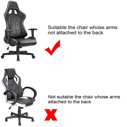 Housse de chaise de bureau et gaming jacquard - vue 5