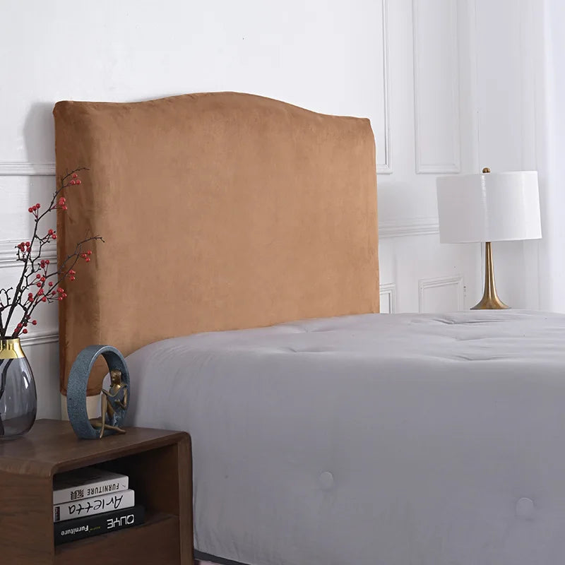 Housse de tête de lit velours élastique - vue 9