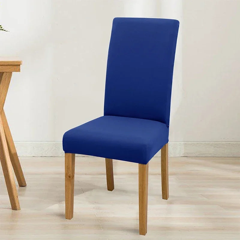 Housse de chaise élastique unie - vue 29