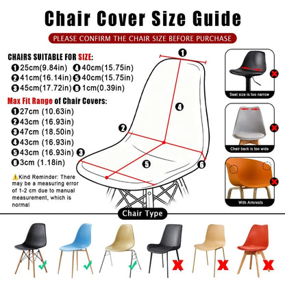 Housse de chaise coque Eames imperméable - vue 2