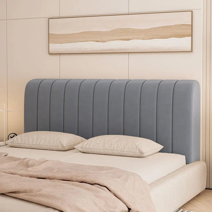 Housse de tête de lit velours extensible - vue 8