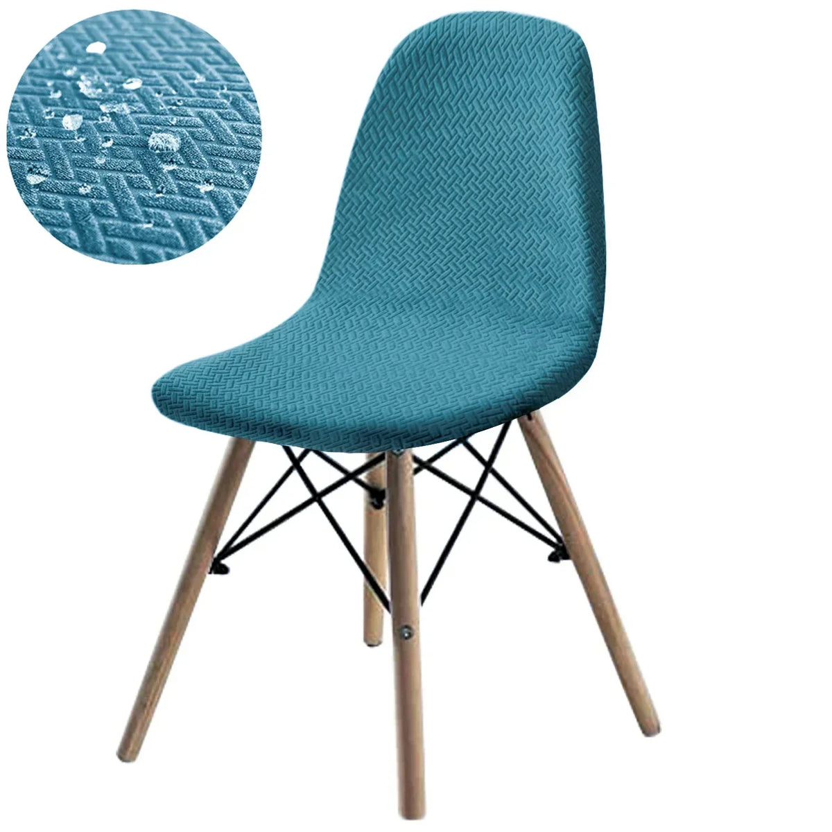 Housse de chaise coque Eames imperméable - vue 17